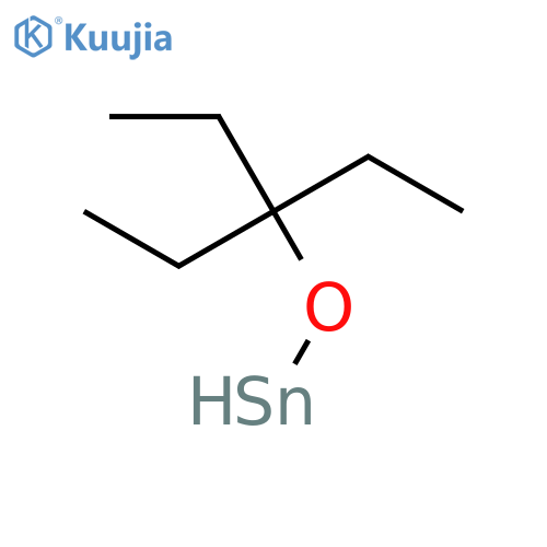 stannane, (1,1-diethylpropoxy)- structure