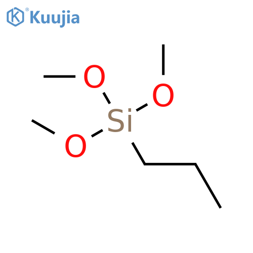 n-Propyltrimethoxysilane structure