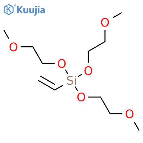 Vinyltris(2-methoxyethoxy)silane structure