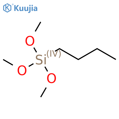 Butyltrimethoxysilane structure