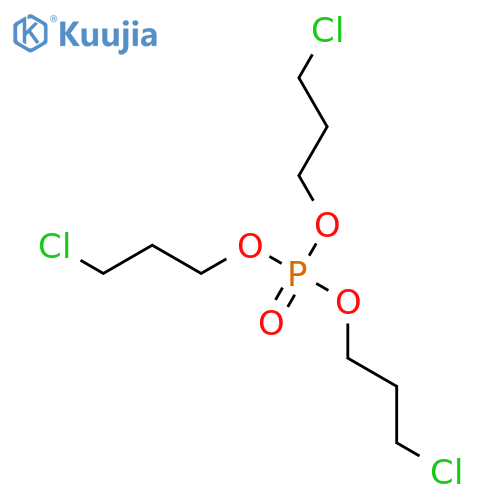 Tris(3-chloropropyl) Phosphate structure