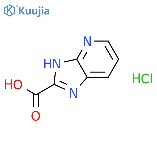 3H-Imidazo4,5-bpyridine-2-carboxylic Acid Hydrochloride structure