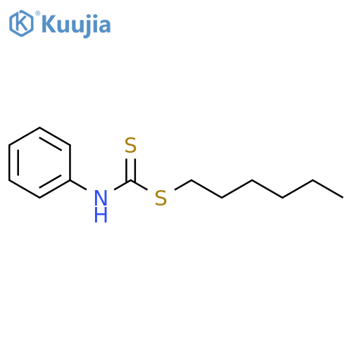 Carbamodithioic acid, phenyl-, hexyl ester structure