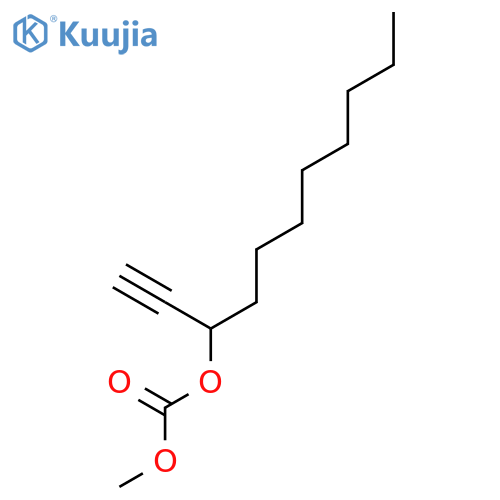 Carbonic acid, 1-ethynylnonyl methyl ester structure