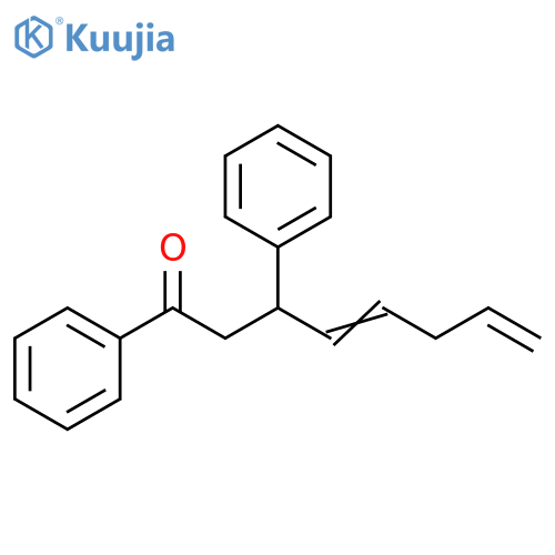 4,7-Octadien-1-one, 1,3-diphenyl- structure