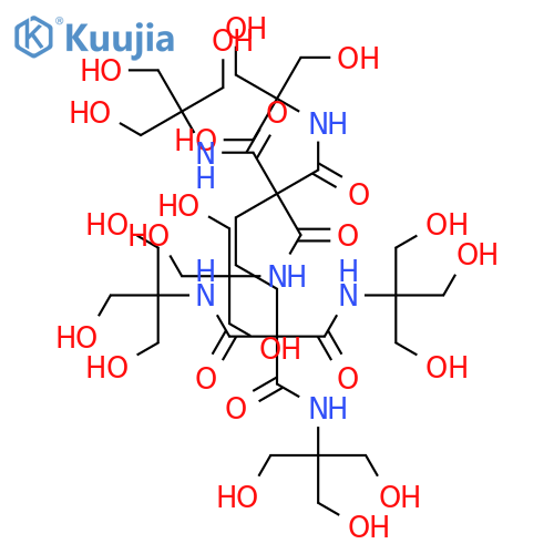 1,1,1,5,5,5-Pentanehexacarboxamide,N,N',N'',N''',N'''',N'''''-hexakis[2-hydroxy-1,1-bis(hydroxymethyl)ethyl]- structure