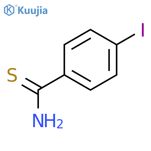 4-Iodothiobenzamide structure