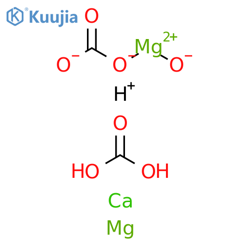 Magnesate(1-), [carbonato(2-)-κO]hydroxy-, hydrogen (1:1), mixt. with calcium magnesium carbonate (1:1:2) structure