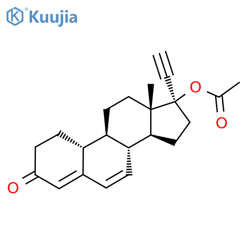 6,7-Dehydro Norethindrone Acetate structure