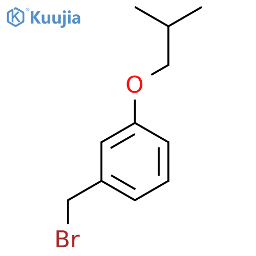 1-(Bromomethyl)-3-(2-methylpropoxy)benzene structure