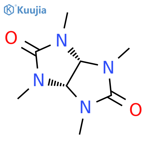 Imidazo[4,5-d]imidazole-2,5(1H,3H)-dione, tetrahydro-1,3,4,6-tetramethyl-, cis- structure