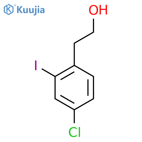 4-Chloro-2-iodobenzeneethanol structure