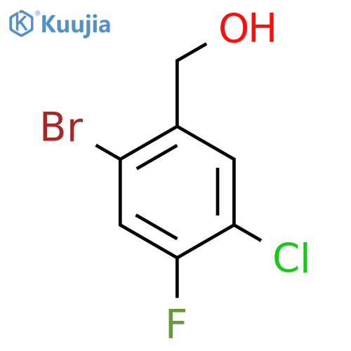 2-Bromo-5-chloro-4-fluorobenzyl alcohol structure