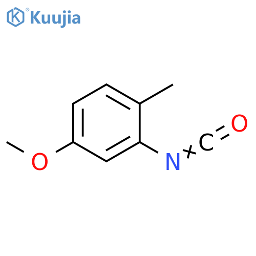 2-isocyanato-4-methoxy-1-methylbenzene structure