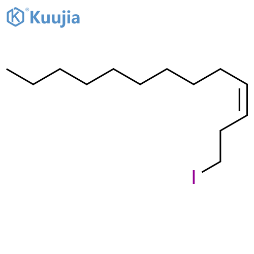 3-Tridecene, 1-iodo-, (Z)- structure
