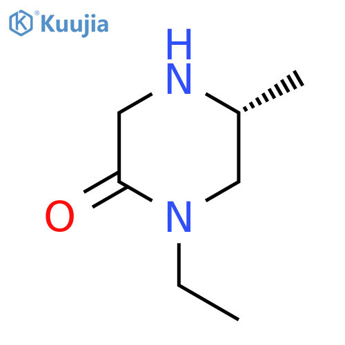 (R)-1-Ethyl-5-methylpiperazin-2-one structure