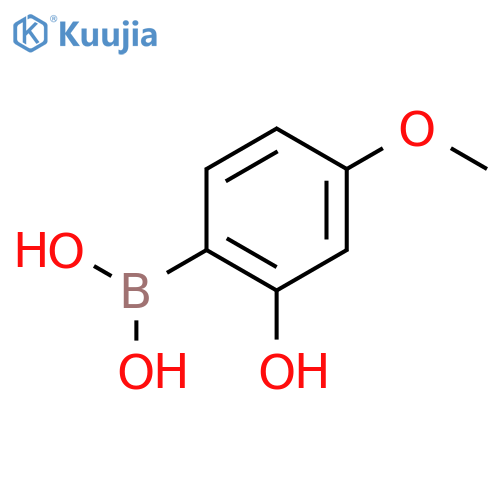 (2-hydroxy-4-methoxyphenyl)boronic Acid structure