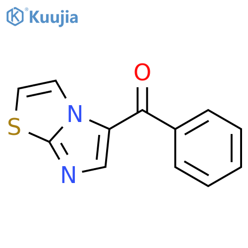 Methanone, imidazo[2,1-b]thiazol-5-ylphenyl- structure