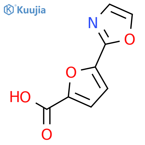 5-(1,3-oxazol-2-yl)furan-2-carboxylic acid structure
