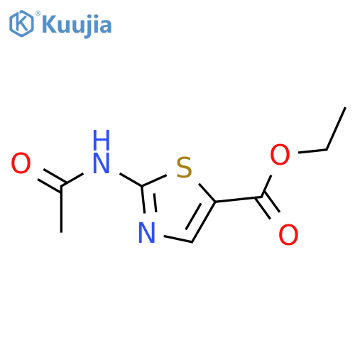 ethyl 2-acetamido-1,3-thiazole-5-carboxylate structure