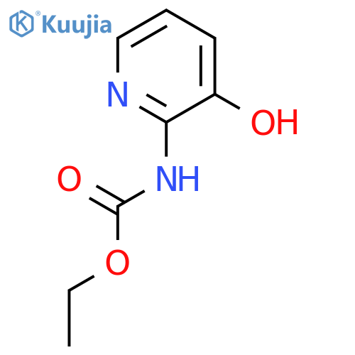 Ethyl N-(3-hydroxypyridin-2-yl)carbamate structure