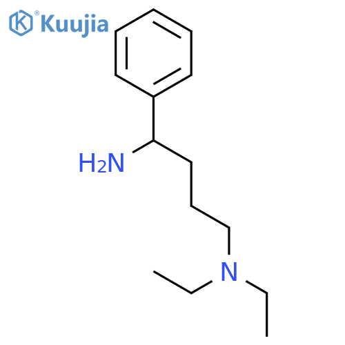 1,4-Butanediamine, N4,N4-diethyl-1-phenyl- structure