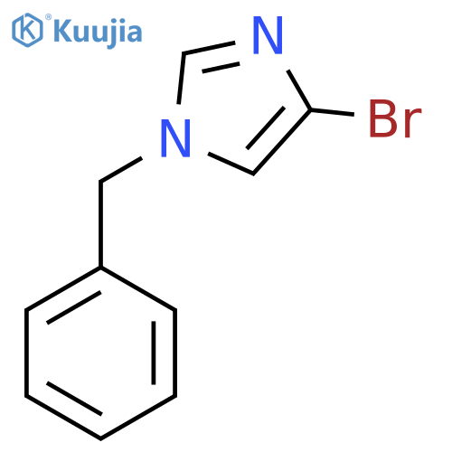 1-Benzyl-4-bromo-1H-imidazole structure