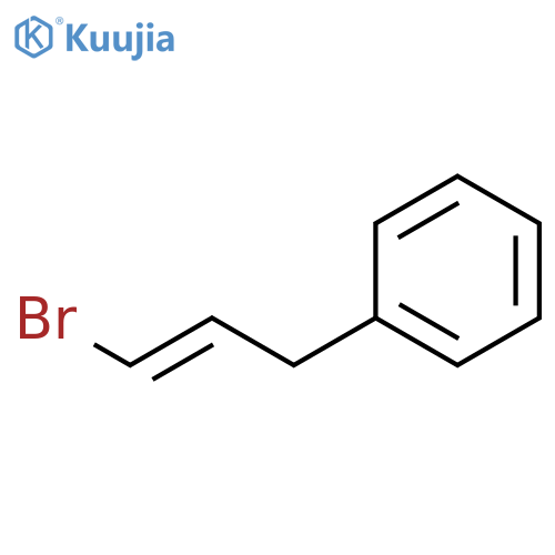 Benzene, [(2E)-3-bromo-2-propen-1-yl]- structure