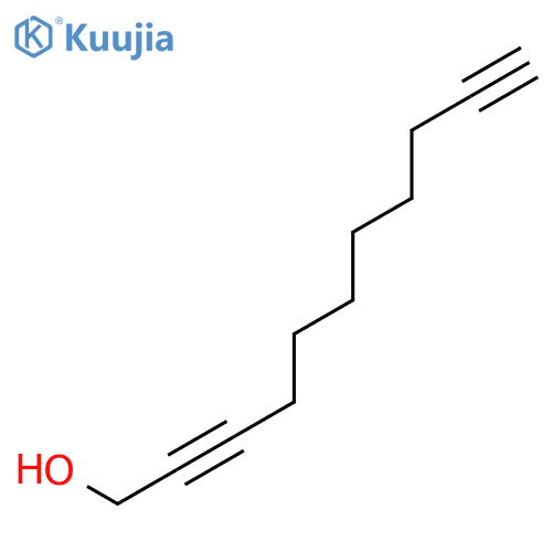2,10-Undecadiyn-1-ol structure