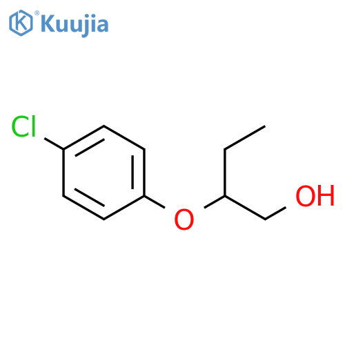 1-Butanol, 2-(4-chlorophenoxy)- structure