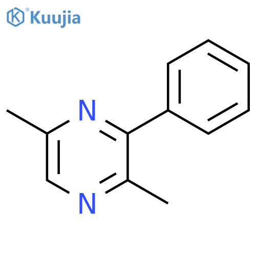 2,5-dimethyl-3-phenylpyrazine structure