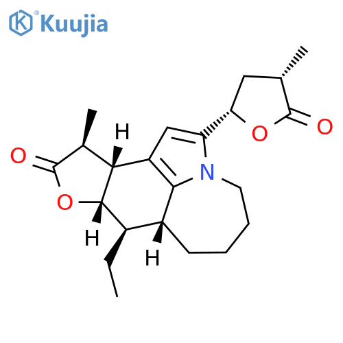 Bisdehydrotuberostemonine structure
