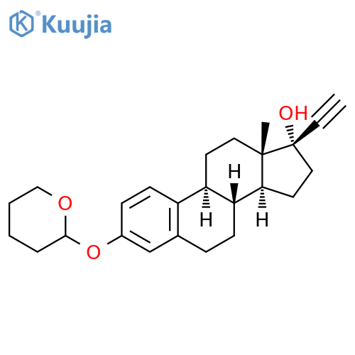 3-(Tetrahydro-2H-pyran-2-yl)oxy-19-Norpregna-1,3,5(10)-trien-20-yn-17-ol structure