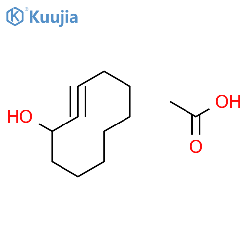 Acetic Acid;cyclodec-2-yn-1-ol structure
