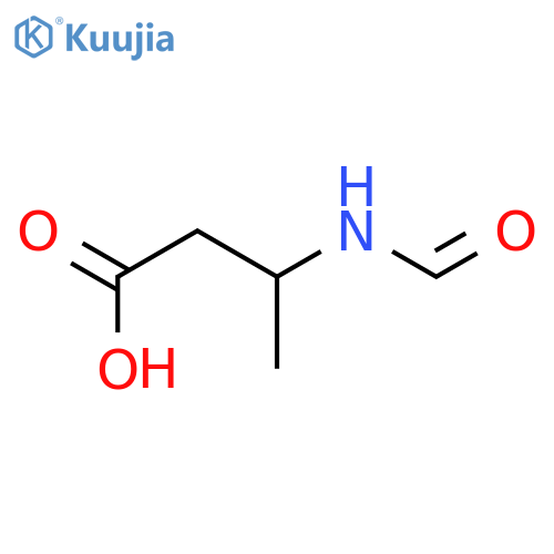 3-formamidobutanoic acid structure