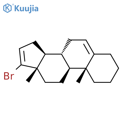Androsta-5,16-diene, 17-bromo- structure