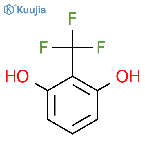 2-(Trifluoromethyl)benzene-1,3-diol structure