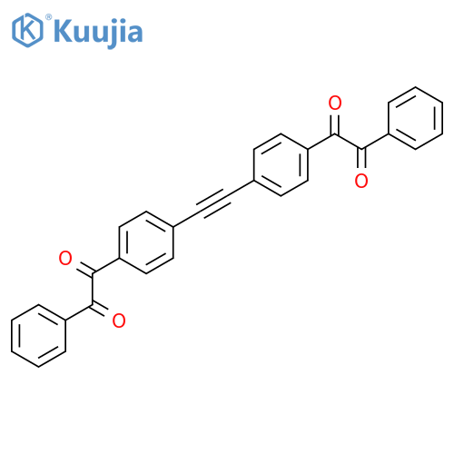 Ethanedione, 1,1'-(1,2-ethynediyldi-4,1-phenylene)bis[2-phenyl- structure