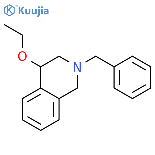 Isoquinoline, 4-ethoxy-1,2,3,4-tetrahydro-2-(phenylmethyl)- structure