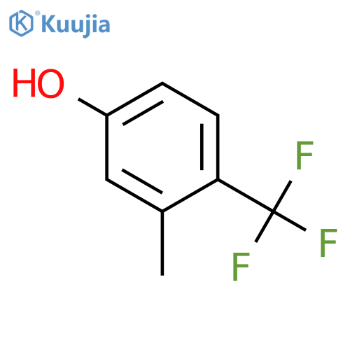 3-methyl-4-(trifluoromethyl)phenol structure