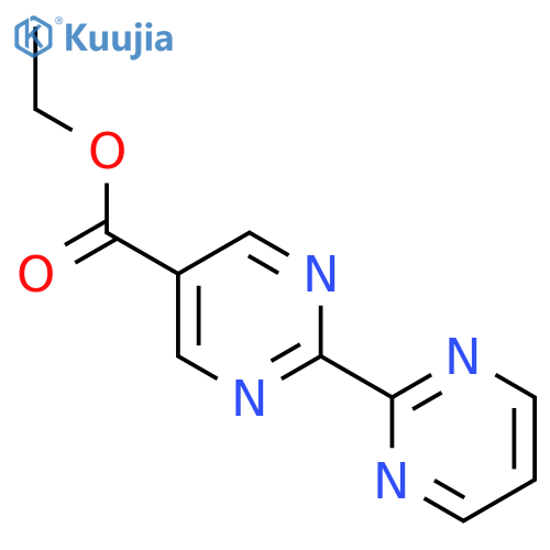 Ethyl 2-(pyrimidin-2-yl)pyrimidine-5-carboxylate structure