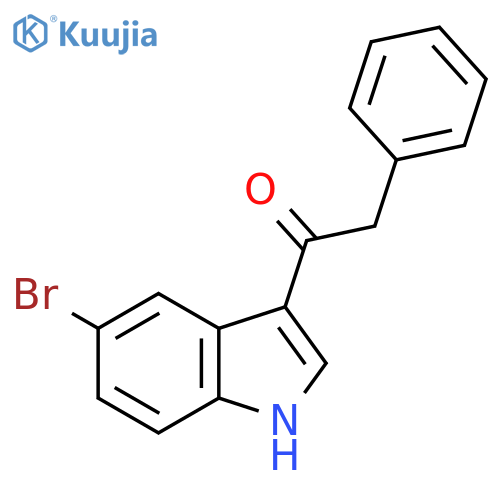 1-(5-bromo-1H-indol-3-yl)-2-phenylethan-1-one structure