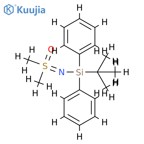 Tert-Butyldiphenylsilan (S-Methylsulfonimidoyl)Methane structure