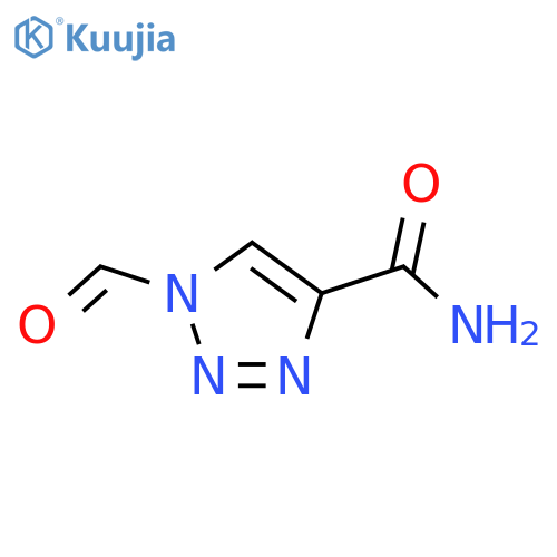 1H-1,2,3-Triazole-5-carboxamide,N-formyl- structure