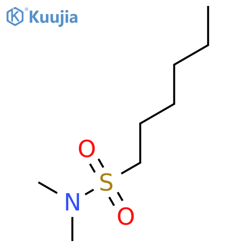 1-Hexanesulfonamide, N,N-dimethyl- structure