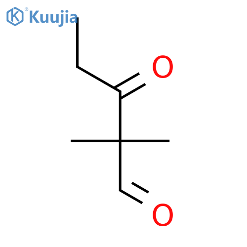 2,2-Dimethyl-3-oxopentanal structure