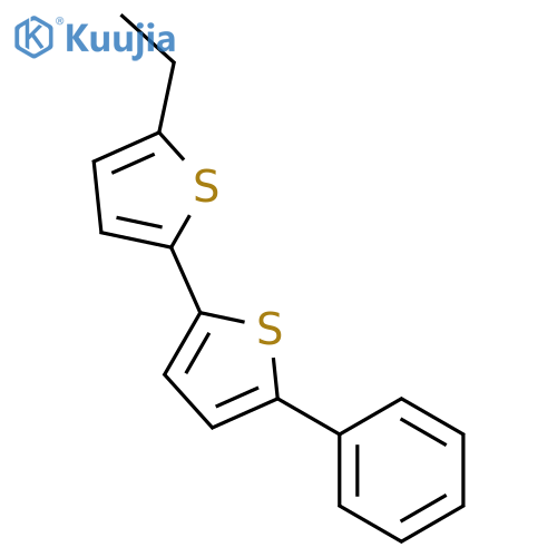 2,2'-Bithiophene,5-ethyl-5'-phenyl- structure