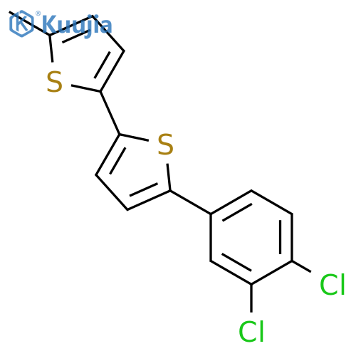 2,2'-BITHIOPHENE, 5-(3,4-DICHLOROPHENYL)-5'-METHYL- structure