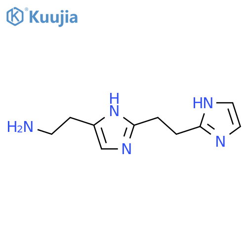 1H-Imidazole-4-ethanamine,2,2'-(1,2-ethanediyl)bis- (9CI) structure