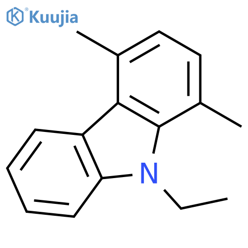 9H-Carbazole, 9-ethyl-1,4-dimethyl- structure